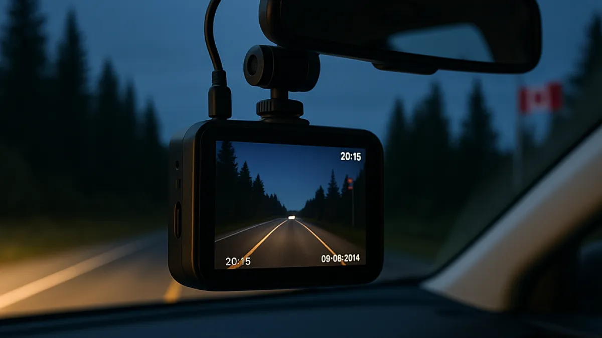 Best Dashcam for Night Driving in Canada